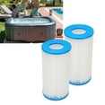 thumbnail image 1 of Filter Cartridge, Replacement Swimming Pool Filter Cartridge PP 2Pcs Washable Keep Water Clean  for Hot Tubs, 1 of 8