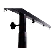 DJ Light Stands (2 Pack) Stage Lighting Truss System by Griffin Hand Crank Up Portable Speaker Tripod Platform Rig Adjustable Trussing Kit T Bar Mount for Can Lights Music Equipment Package