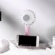 thumbnail image 3 of Mini ventilador de maquillaje multifuncional con LED recargable por USB y soporte para teléfono móvil, 3 of 8