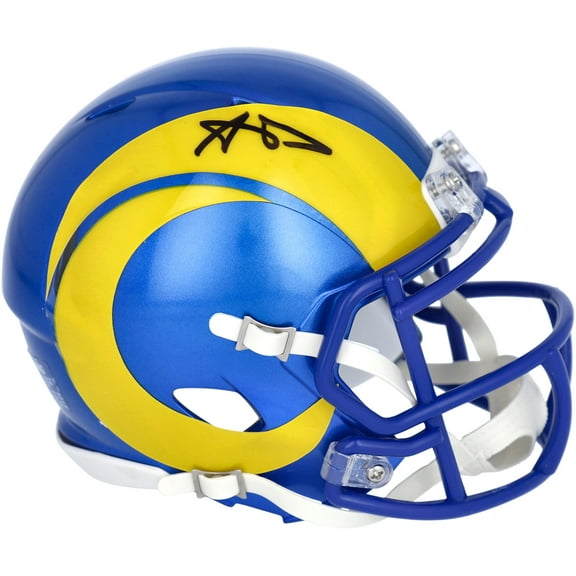 Aaron Donald Los Angeles Rams Autographed Riddell Speed Mini Helmet - Fanatics Authentic Certified