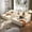 Beige, variant on JIE LISHUN Double Chaise Lounge Chair Indoor,97 Inch Oversized Corduroy Boneless Sofa Bed (Purple)