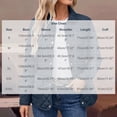 thumbnail image 4 of Busydd Down Jackets for Women Trendy Solid Color Long Sleeve Winter Jacket Warm Cozy Lapel Puffer Jacket with Pockets XL, 4 of 8