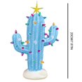 thumbnail image 2 of Navidad De Resina Con Luces, Adorno De Mesa De Cactus De Navidad Nostálgico Vintage, Decoraciones De Navidad Cateissary HA042673-04, 2 of 6
