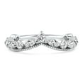 thumbnail image 2 of Pompeii 1Ct Diamond Wedding Contour Fancy Anniversary Ring in 14k Gold Lab Grown, 2 of 7