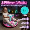 thumbnail image 4 of Sit and Spin Toys for Toddler, 360° Toddler Spinning Seat with LED Lights and Music, Spinning Toys for Toddlers 1-3 Year Old, 4 of 9