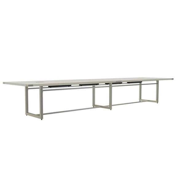 Mirella Conference Table Sitting Height - 16' White Ash