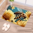 thumbnail image 5 of Bee Non-Slip Polyester Kitchen Mat Door Rugs Indoor Rug, Machine Washable, 5 of 6