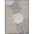 thumbnail image 5 of Beverly Rug Outdoor / Indoor Area Rugs Patio Porch Garden Carpet Grey / Beige 10'x14', 5 of 9