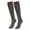 Coffee, variant on Spencer 3 Pairs Womens Casual Knee High Socks Cable Knitted Boot Socks Long Thick Leg Warmers Winter for Party, Work, Gifts (Black)