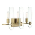 thumbnail image 5 of D256M-3B-BG Designers Fountain Bergen Beach - 3 Light Bath Vanity In Glam Style-11.25 Inches Tall and 24 Inches Wide, 5 of 11