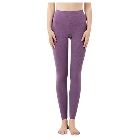 

Thermal Winter Pants Leggings Lined Waisted Women s High Elastic Fleece Warm Yoga Pants Maternity Yoga Pants Women