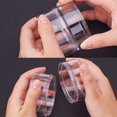 thumbnail image 2 of HLONK ✪ 5 Layer Stackable Bead Containers Small Item Plastic Round Clear Storage Jar Box, 2 of 17