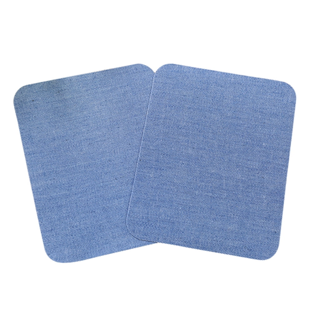YUEHAO 2Pcs Denim IronOn Denim Patches Jeans Repair 2Pc Elbow Patch