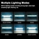 thumbnail image 4 of Luz de la bici Luz LED para bicicleta con bocina, luz delantera de bicicleta recargable por USB, resistente al agua con 6 modos de luz, compatible con función de banco de energía para bicicleta de mon, 4 of 8