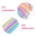 thumbnail image 3 of SKISUNO 100pcs Chenille Stems Crafting Materials Multi Colored for Creative Fun, 3 of 6