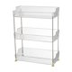 thumbnail image 4 of Organizador de encimera de baño, soporte para cosméticos, estante multiusos, organizador de maquillaje para tocador, lápiz labial, mostrador de baño 3 niveles, 4 of 7