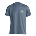 thumbnail image 2 of Live Oak Brand On The Road Again Unisex Comfort Colors Pocket Short Sleeve T-shirt, Blue Jean- 3XL, 2 of 4