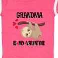 thumbnail image 4 of Inktastic My Grandma Is My Valentine Boys or Girls Baby Bodysuit, 4 of 5