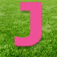 thumbnail image 1 of Advanced Graphics 3366 20 x 15 Po Lettre J Yard Signe&44; Rose, 1 of 1