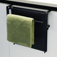 thumbnail image 4 of Organizador de Puerta de Gabinete, Estante de Almacenamiento de Cocina, Fácil de Usar, Acero Al Carbono Conveniente, 4 of 9