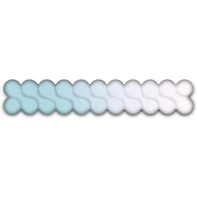 Ergonomic Keyboard Wrist Rest Pad with Memory Foam Wrist Support Soft PU Leather for Comfortable Typing