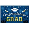 thumbnail image 1 of Event & Party EXtraLarge Congrats Grad Banner 180x110 Cm | Graduation Party Decorations 2023 Black and Gold | Graduation Banner 2023 | Graduation Decorations Class of 2023 | Red 2023 Graduatio, 1 of 9
