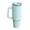 Teal, variant on 40oz Macaroon Sublimation Color Stainless Tumbler w/ Handle