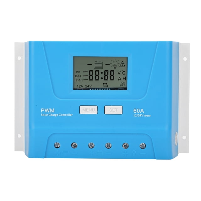 Solar Charge Controller PWM Regulator Medium Low Voltage Equipment 12/24V 60A TY‑2460