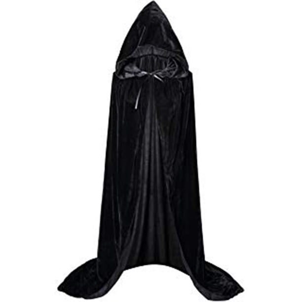 Unisex Halloween Hooded Cloak Costumes Party Cape Fashion Halloween Cloak Masquerade Party Blouse Fashion Color Top
