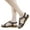 Black, variant on Sandals for Women Summer Flower Dressy Flats Ankle Strap Comfortable Casual Walking Shoes