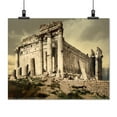 thumbnail image 2 of Print: Temple Of Jupiter, Leaning Column, Baalbek, Holy Land, (I.E., 2 of 4