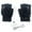 Black, variant on Heated Gloves For Men Women Rechargeable Electric Warn Full & Half Fingers Warm Laptop Mitten For Cold Weather (Free Size, Navy)