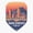 1pcs, variant on San Diego Badge Sticker