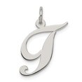 thumbnail image 1 of 925 Sterling Silver Dainty Letter T Initial Name Monogram Necklace Charm Pendant, 1 of 6
