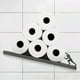 thumbnail image 5 of Portarrollos de papel higiénico, estante flotante, porta rollos de papel higiénico, estante flotante, mayor durabilidad, 5 of 8