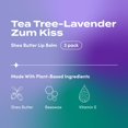 thumbnail image 2 of Bálsamo labial Zum Kiss Stick, paquete de 3 unidades, árbol de té y lavanda, 2 of 7