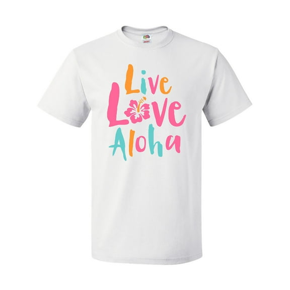Inktastic Live Love Aloha T-Shirt