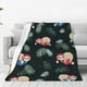 thumbnail image 1 of Fotbe Baby Sloths Sleeping On The Christmas Ball Manta de Franela Acolchonada con Estampado, Súper Suave y Esponjosa, Extra Grande para Sofá, Cama, Uso Todo el Año-60"x50", 1 of 7