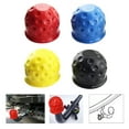 thumbnail image 1 of Happy Date New 4 Colors Universal 50Mm Tow Hook Ball Cover Cap Trailer Ball Cover Tow Hook Cap Hitch Trailer Towball Protect Car Accessories, 1 of 8
