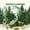Green, variant on Castle Fairy Camping Scene Graphic Bed Sheets 4pcs for Teens, "Happy Camping" Art King Sheets for Bedroom, Green Brown