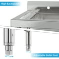 thumbnail image 3 of STAINLESS STEEL SINK TABLE SINGLE, 3 of 9