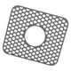 thumbnail image 1 of Alfombril de silicona Macarena rejilla protectora para fregadero de cocina con drenaje central gris, 1 of 8