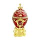 thumbnail image 1 of 1pc Egg Studded Painted Shaped Ring Box Creative Organizer Jewelry Box Storage Case Ring Holder for Party Decoration Gift, 1 of 2