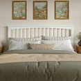 thumbnail image 5 of AFI Becket King Solid Wood Low Profile Platform Bed, White, 5 of 13