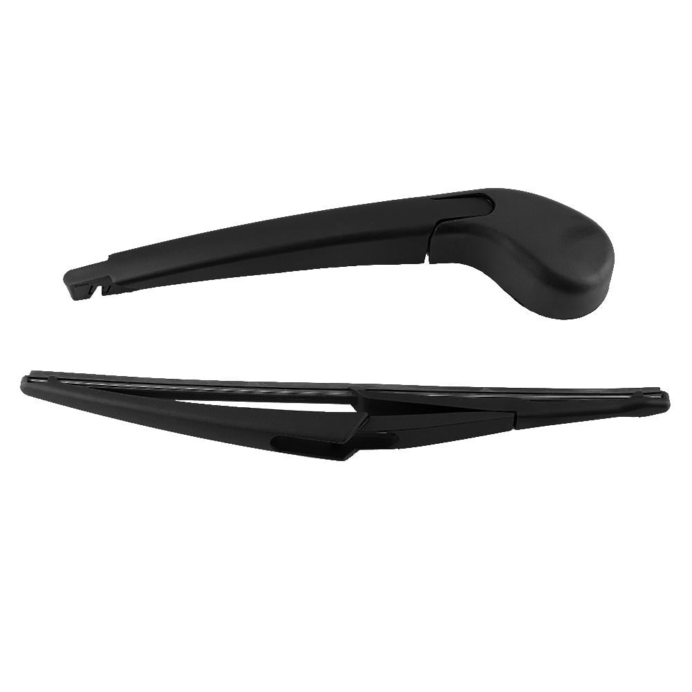 Qiilu Car Rear Windshield Windscreen Wiper Arm /& Blade Set