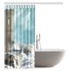 thumbnail image 2 of Cortina de Ducha ABPHQTO Decoración Medieval Torre de la Edad Media Tela 150x180 cm, 2 of 3