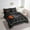 Black White Orange, variant on Erosebridal Sports Bedding Twin Size, Eat Sleep Basketball Repeat Comforter Sets with Sheets, Black White Orange Duvet Set, Microfiber Bedroom Decoration, Reversible 7-Piece