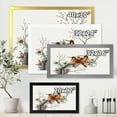thumbnail image 4 of A Flowering Tree Branch With Two Chinese Birds 32 in x 24 in Framed Painting Canvas Art Print, by Designart, 4 of 4