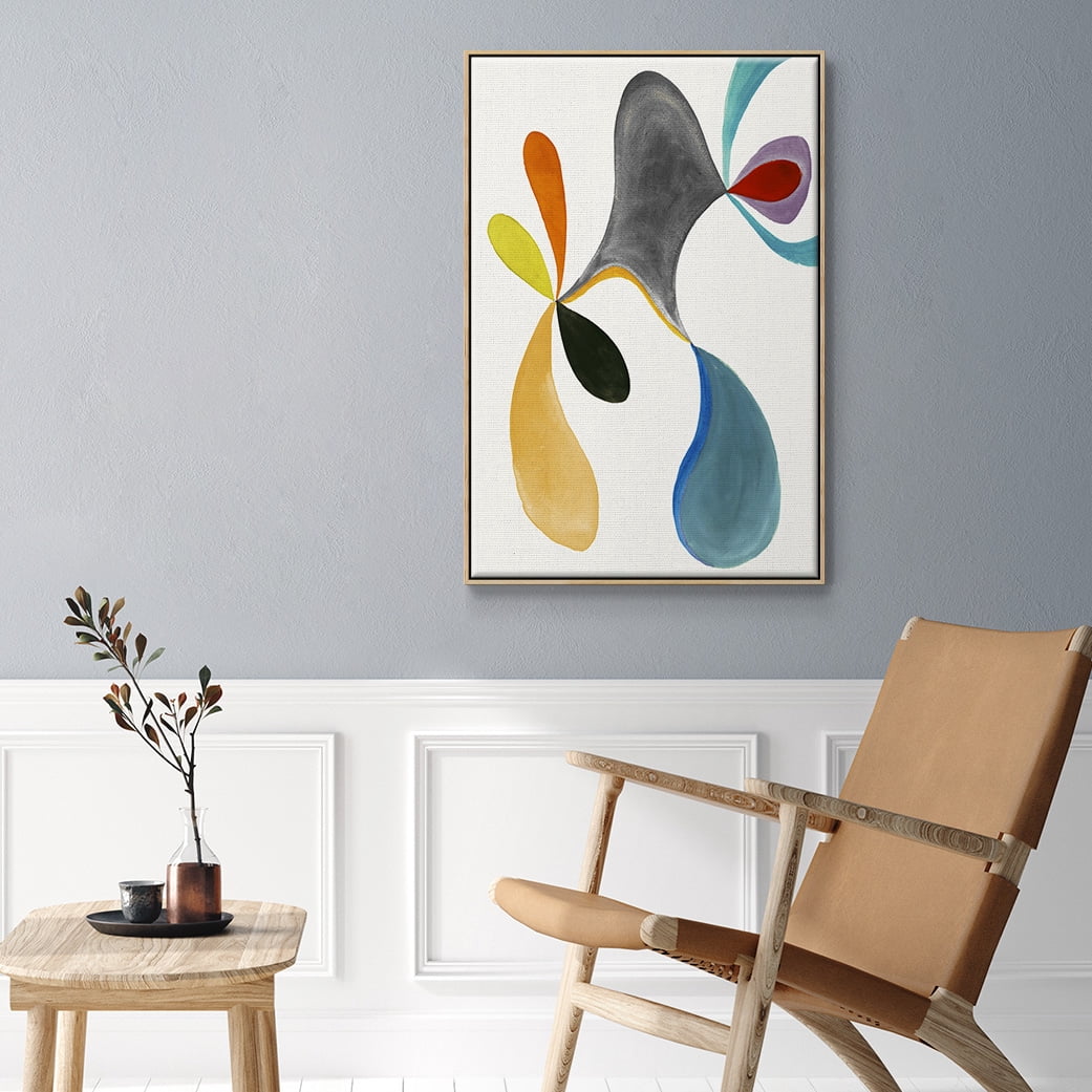 Magic Tricks I Framed Premium Gallery Wrapped Canvas - Ready to Hang - 25 x 37 - Natural Wood Floating Frame