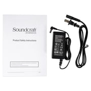 Soundcraft Notepad-8FX 8 - خلاط القناة مع USB + تأثيرات + (2) كابلات + سماعات